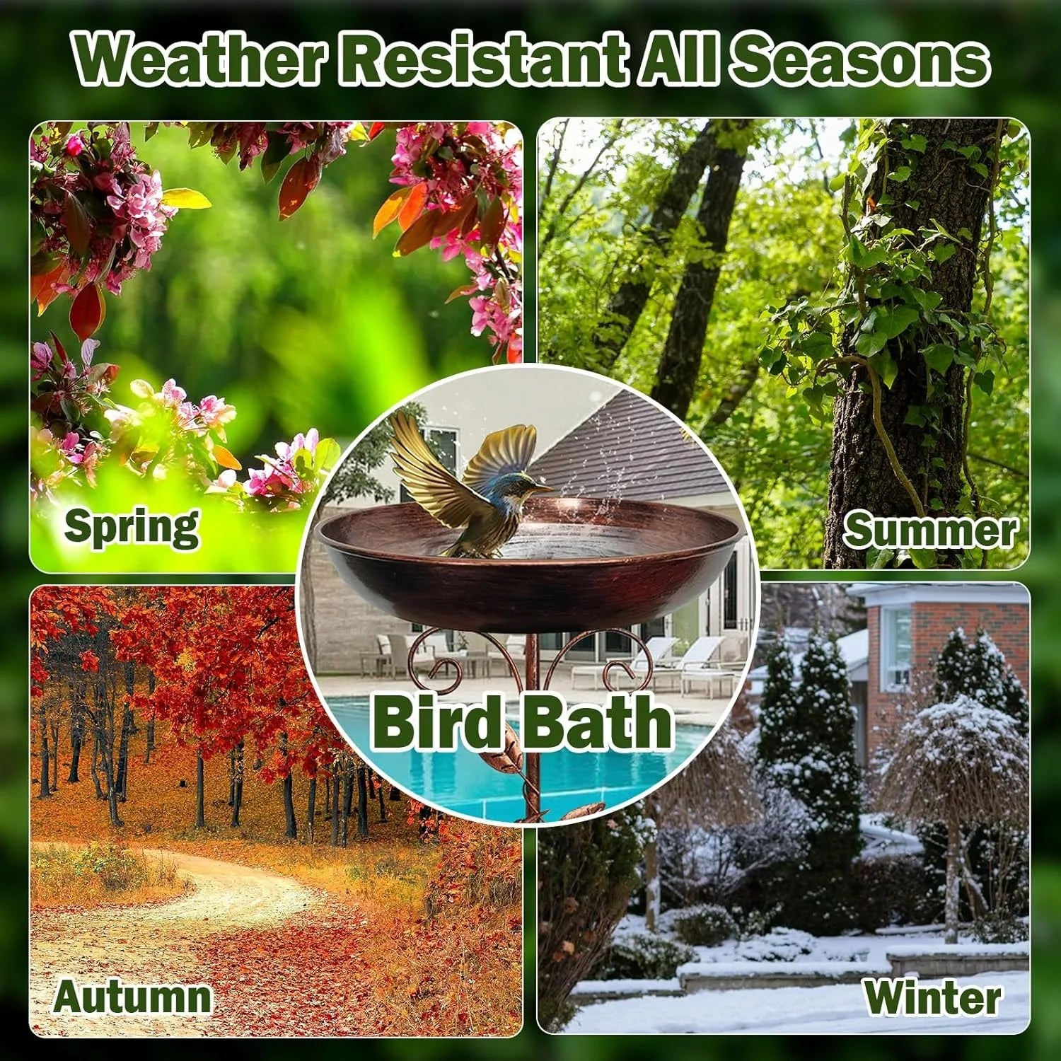 IronBloom Birdbath image 6
