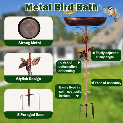 IronBloom Birdbath image 7