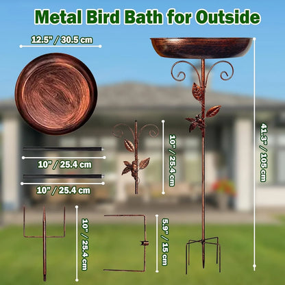 IronBloom Birdbath image 3