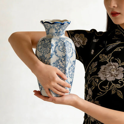 Azure Willow Vase image 3